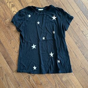 Sundry Black Star Short Sleeve Tee